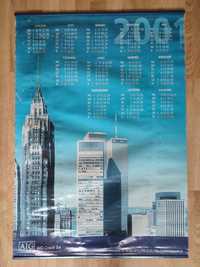Kalendarz kolekcjonerski z 2001 World Trade Center