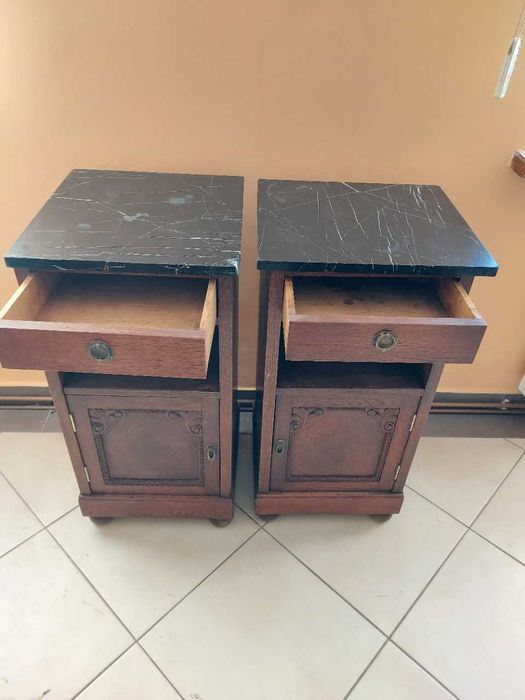 Meble dębowe antyk.