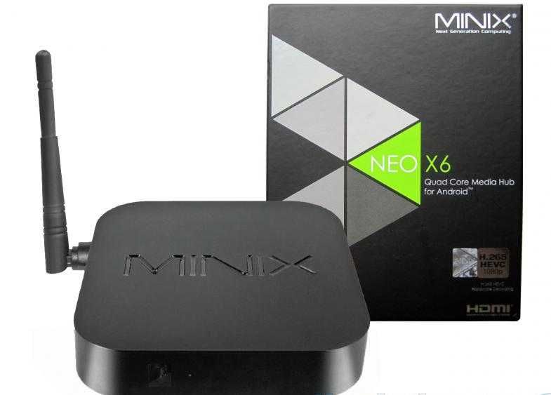 Box TV Android - Minix NEO-X6