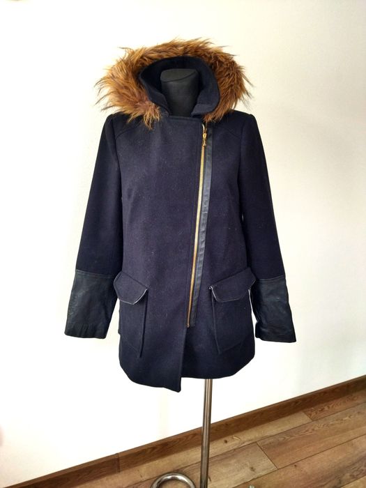 Damski płaszcz kurtka zimowy Atmosphere czarny super stan rozmiar M 38