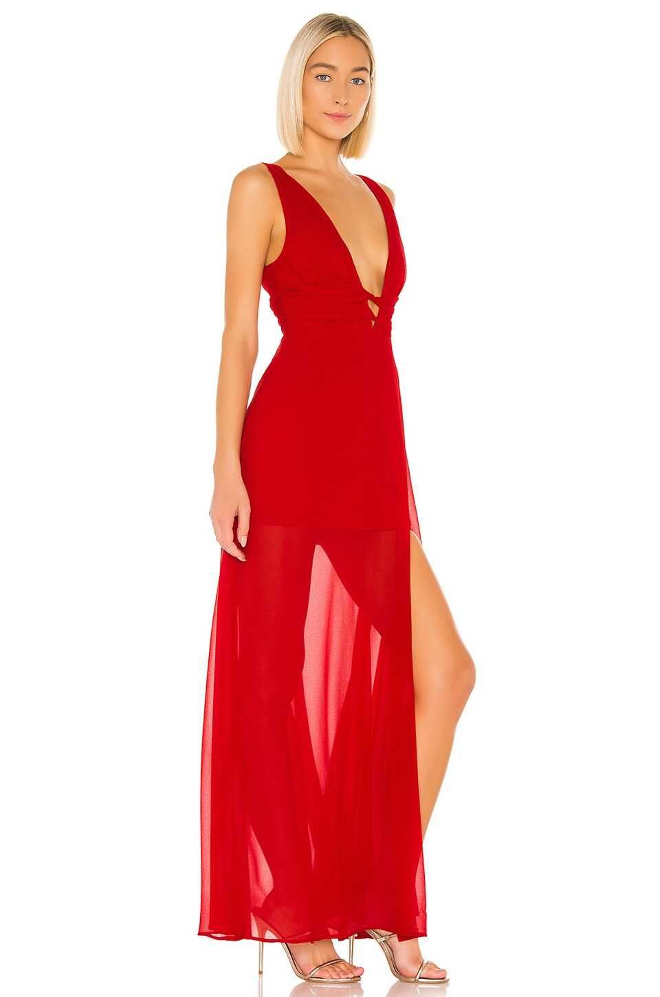 Vestido Vermelho (M) - Lovers + Friends - Revolve