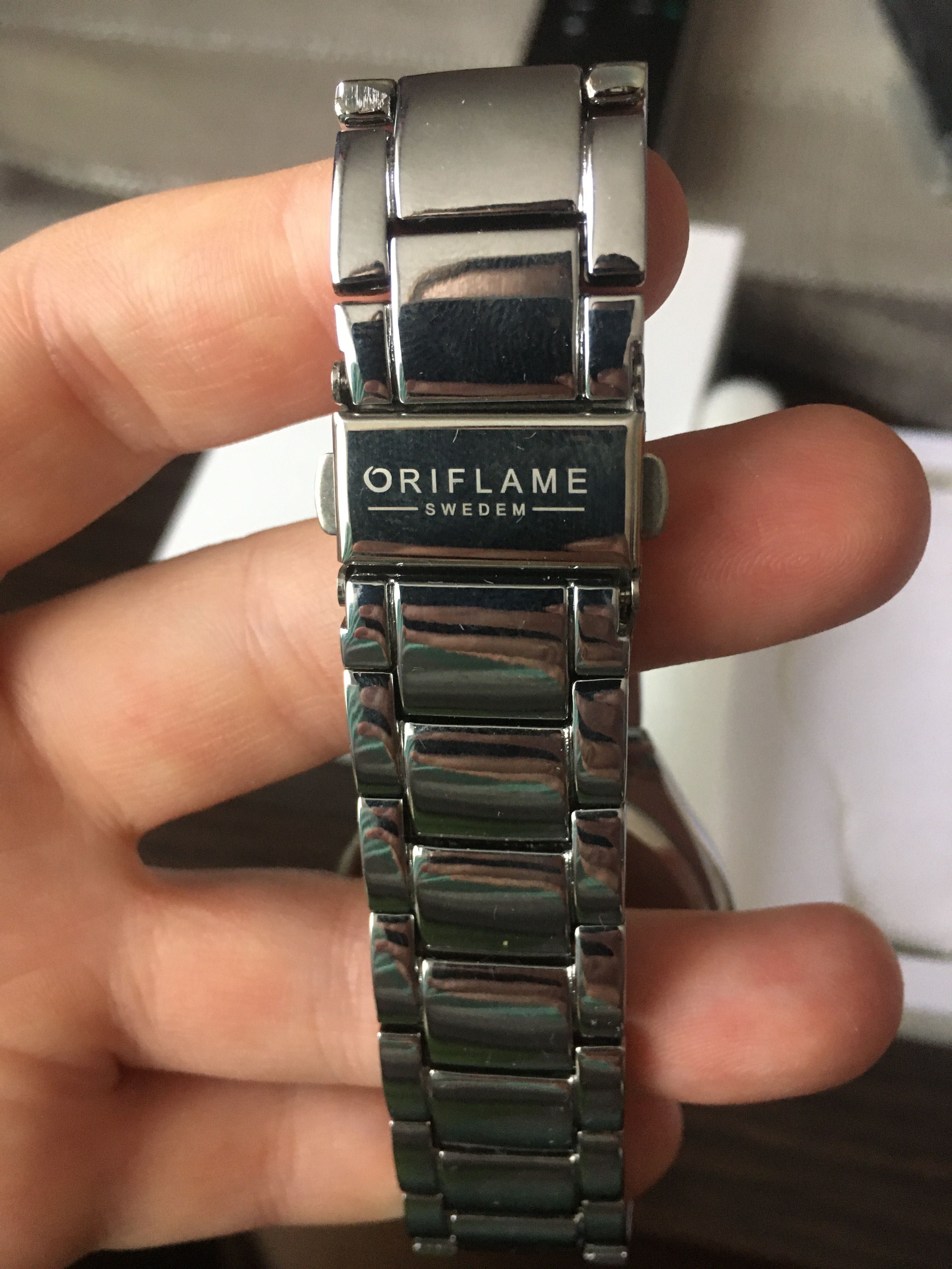 Zegarek I spinki do mankietów  Quartz Oriflame