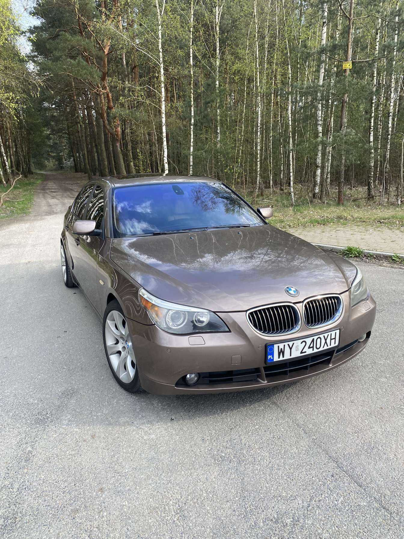 BMW e60 545 benzyna+gaz automat