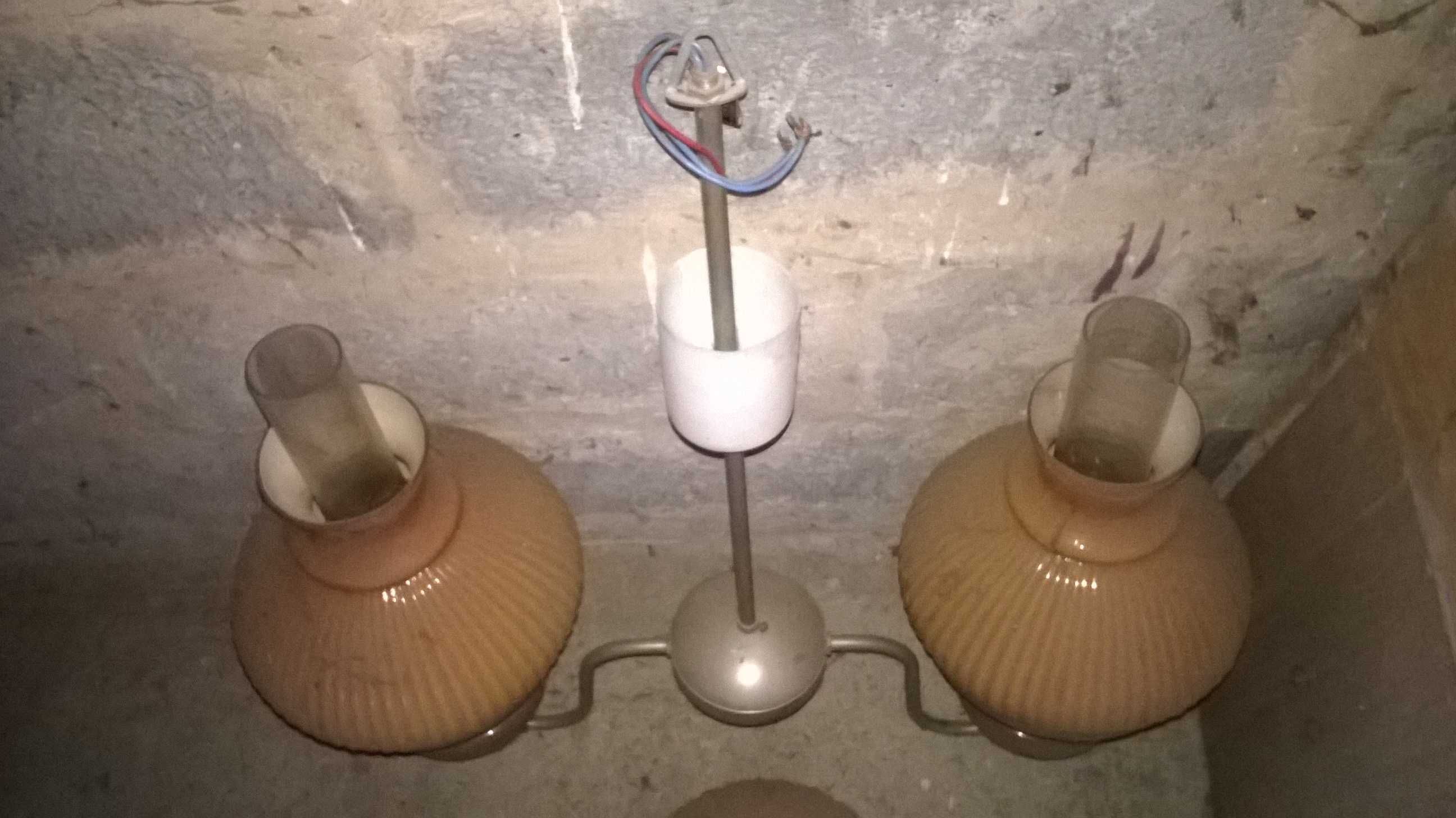Lampa + dodatkowy klosz