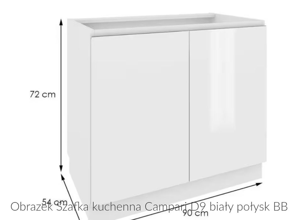 Kuchnia Campari szafki - różne elementy