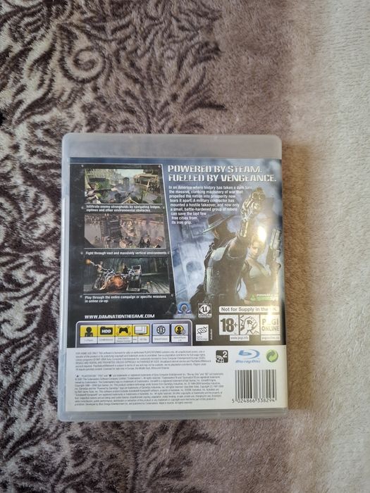 Damnation диск на Ps3