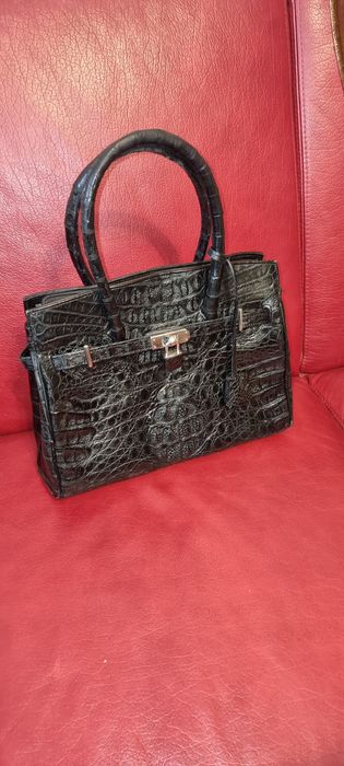 Сумка женская из кожи крокодила