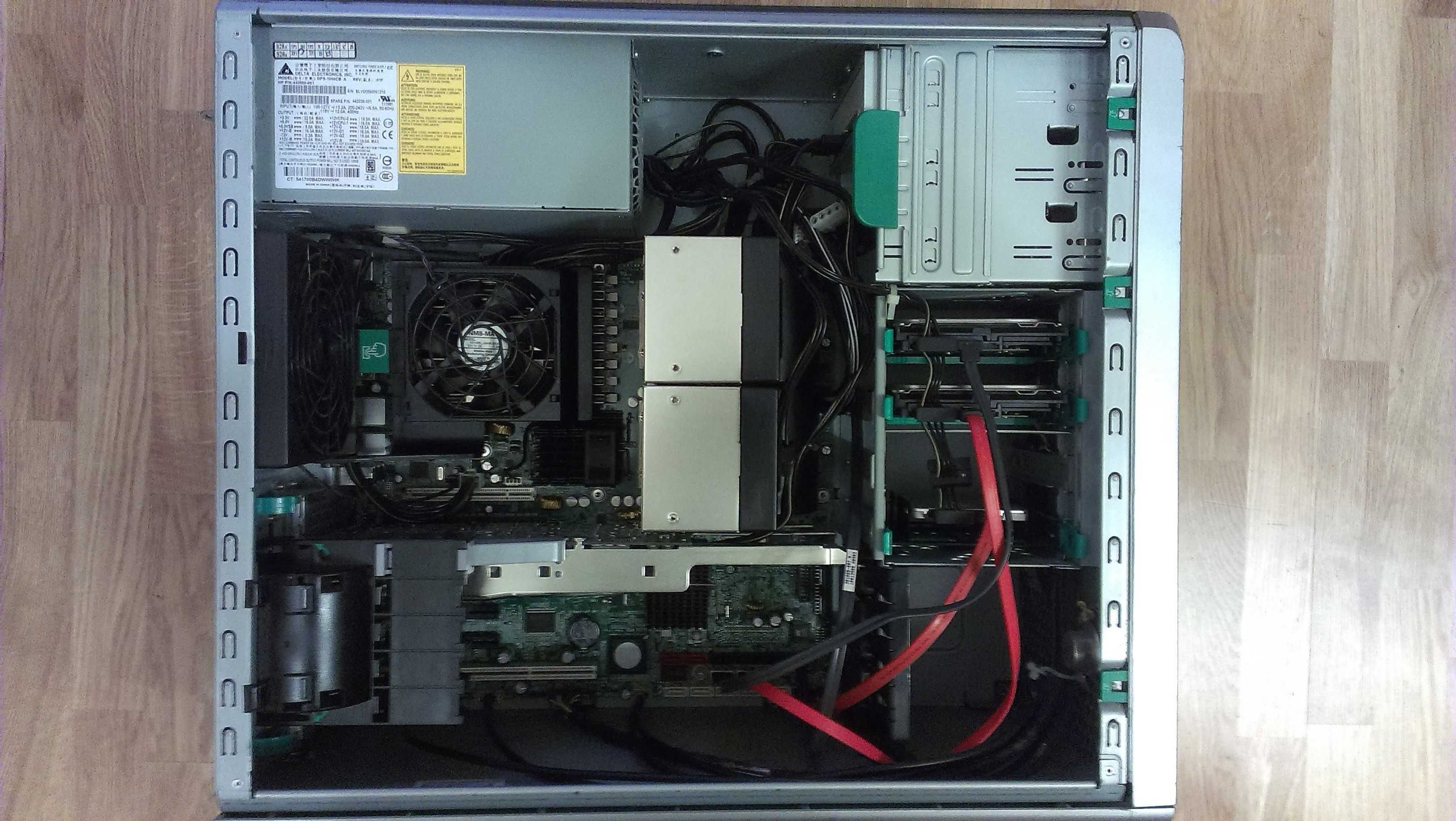 HP wx8600 Workstation Intel-Xeon 5220-2,33GHz-6GB, DDR2-32GB 2xHDD-1Tb