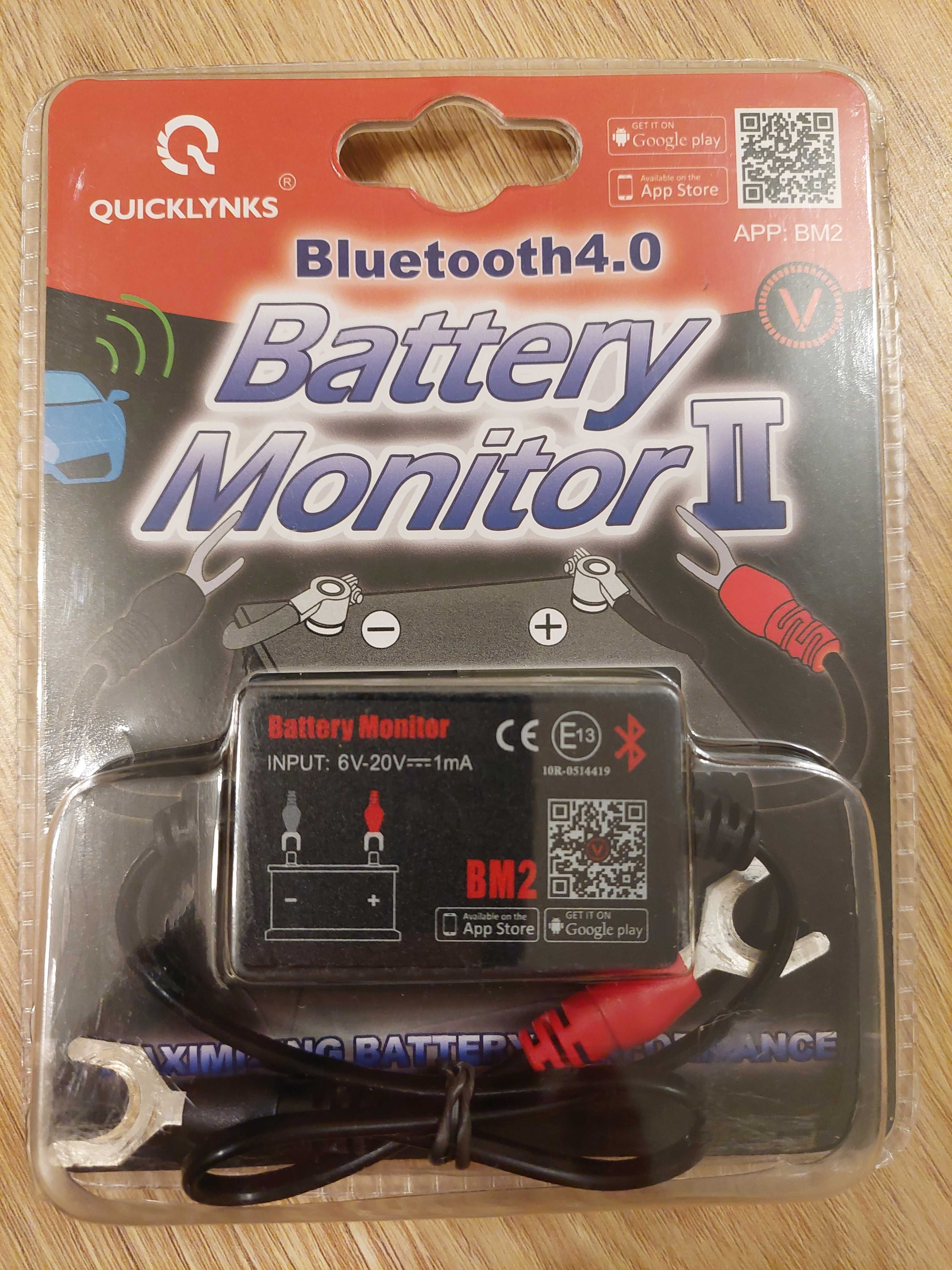 Quicklynks Battery Monitor II / monitor stanu akumulatora 12V