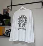 Лонгслів Chrome Hearts (білого кольору)