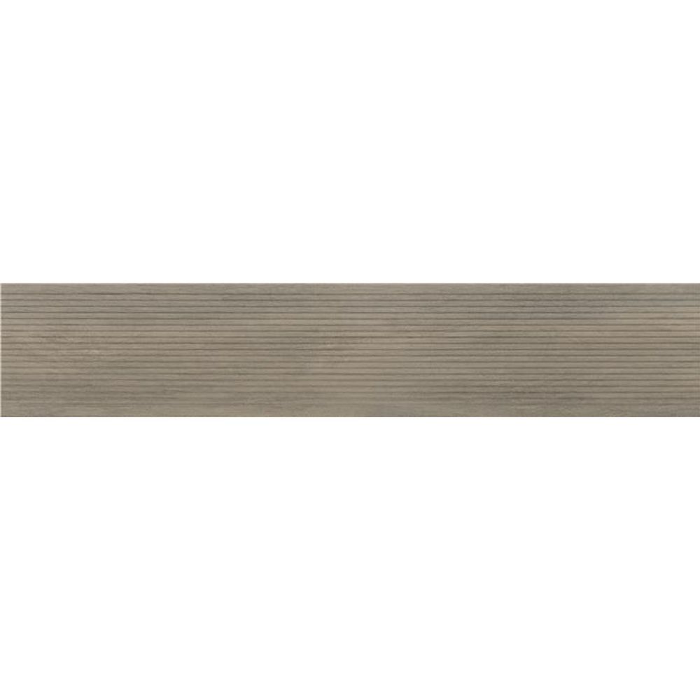 Deck Cerâmico KTL Odense Castanho ou Cinza 23x120