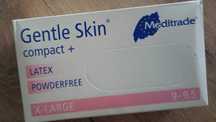 gentle skin rekawiczki XL lateks