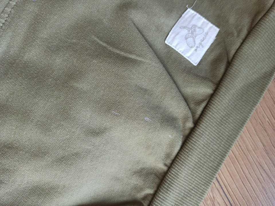 Bluza khaki ciemnozielona So Cute Pepco 98 przez głowę