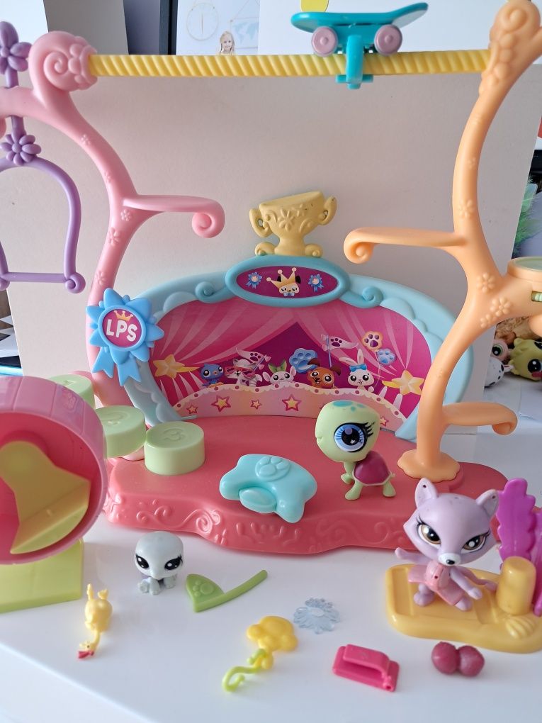 Scena Littlest Pet Shop lps zestaw