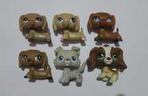 Jamnik spaniel collie Littlest Pet Shop lps