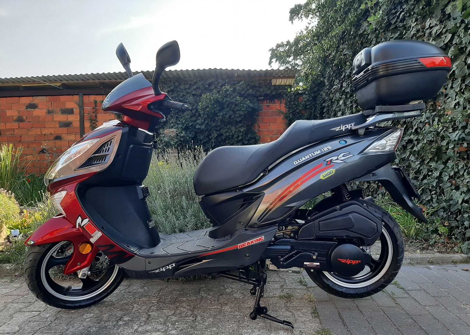 Mega zadbany maxi skuter Zipp Quantum RC 125ccm 2019r 2wł 5662km kufer