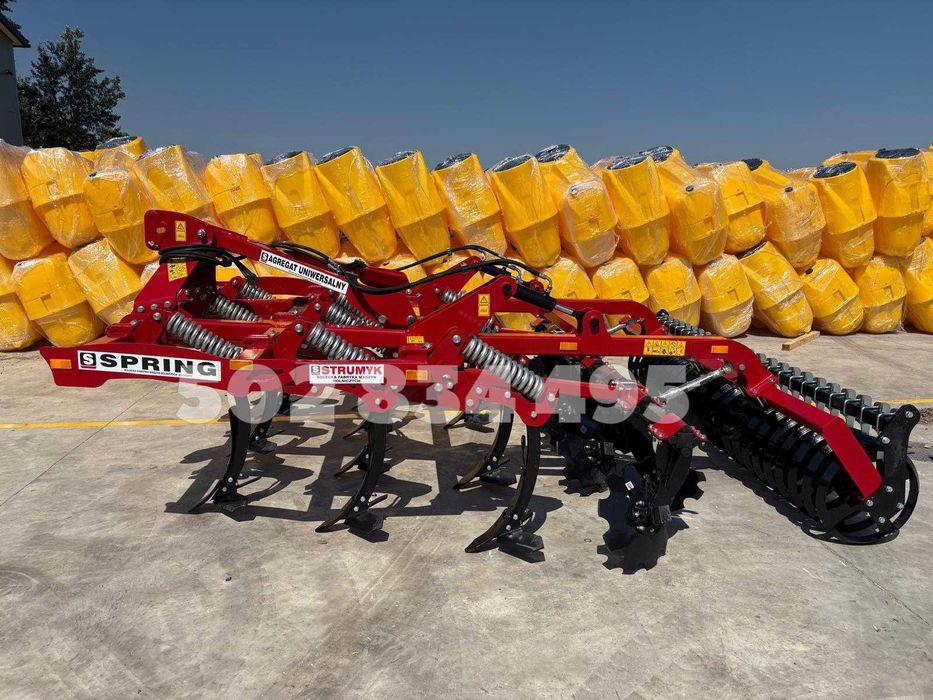 BEZORKOWIEC STRUMYK gruber agregat orkowo-podorywkowy SPRING brona