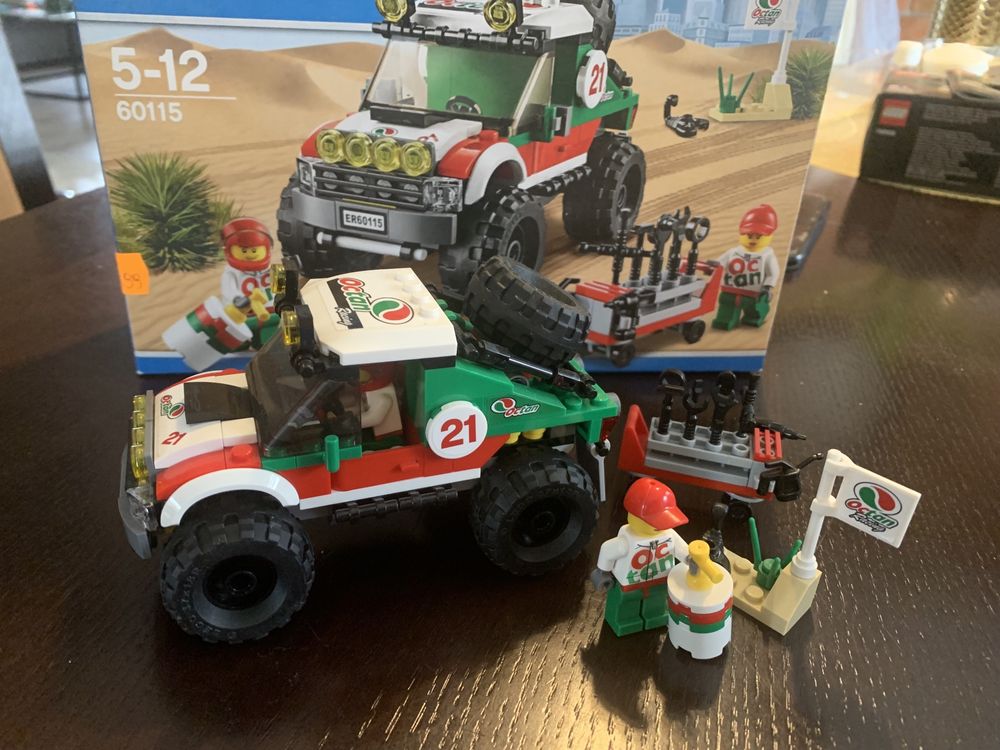 Zestaw Lego 60115 Terenówka Jeep Pustynna wyścigówka