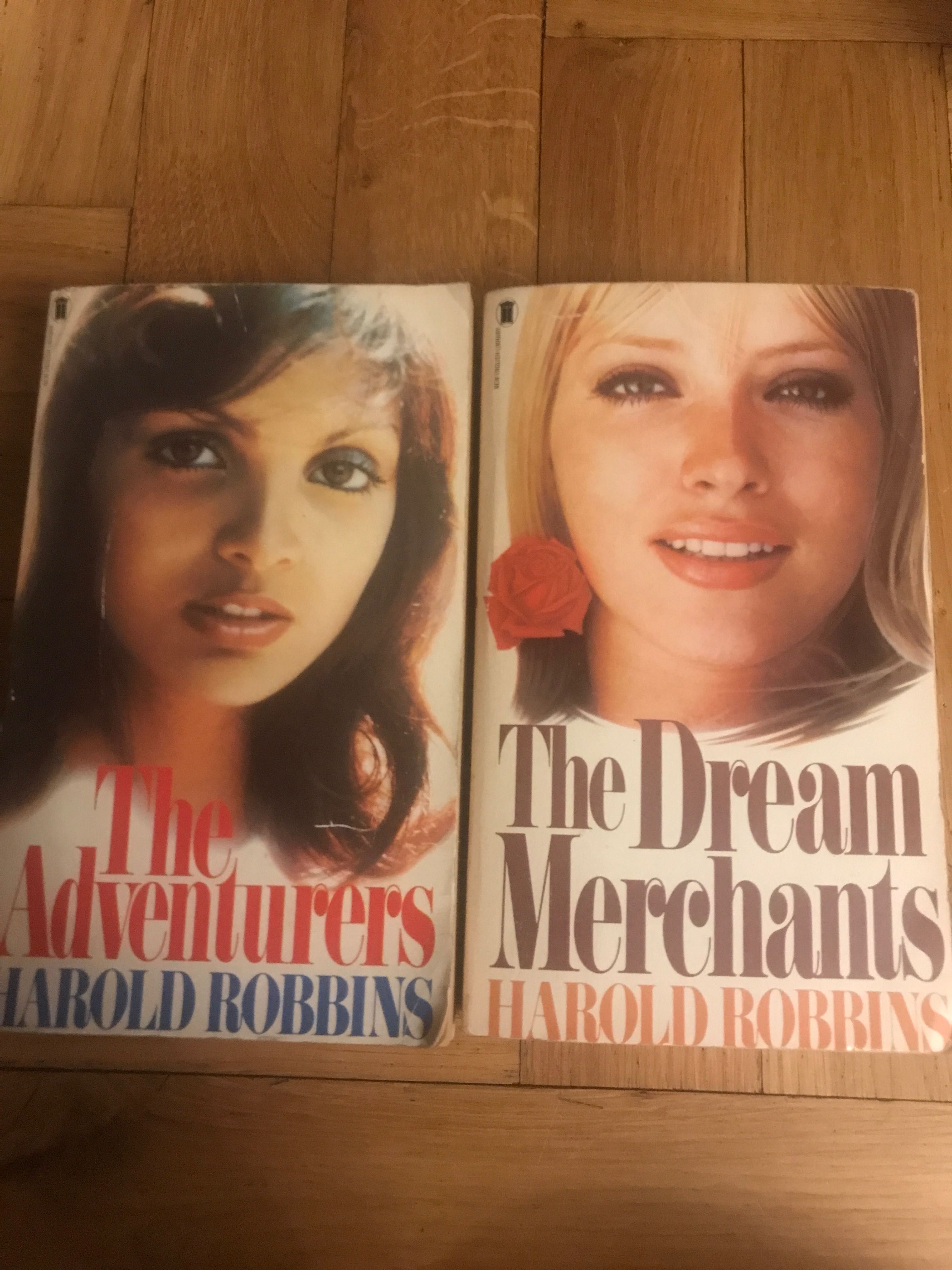 Harold Robbins zestaw 2 książek książka po angielsku