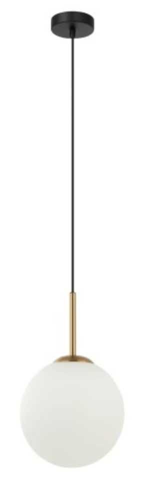 ItaLux Lampa wisząca DEORE E27 - czarny/biały