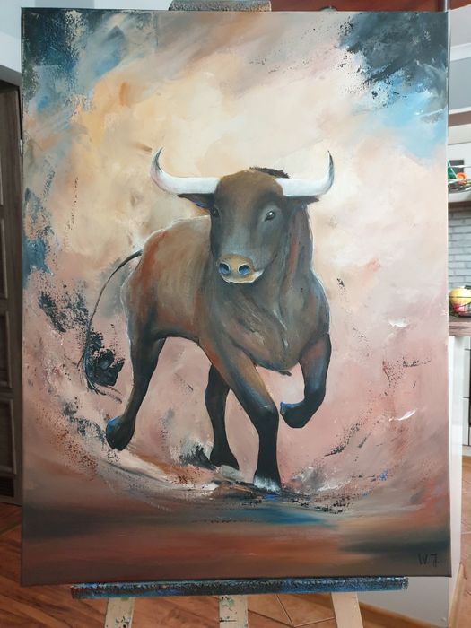 Obraz ręcznie malowany