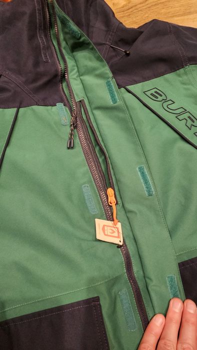Męska Kurtka snowboardowa Burton Gore Tex L
zielony (antique gree