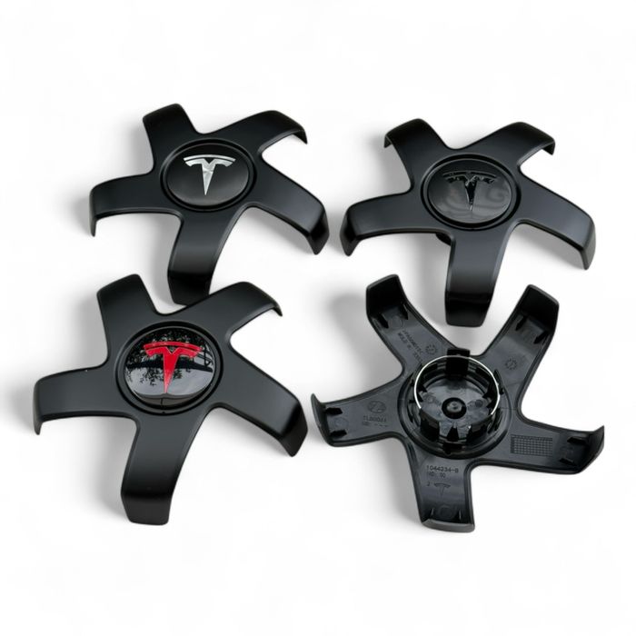 Ковпачки в диски Tesla Model 3 зірки краби заглушки Тесла 3 павуки
