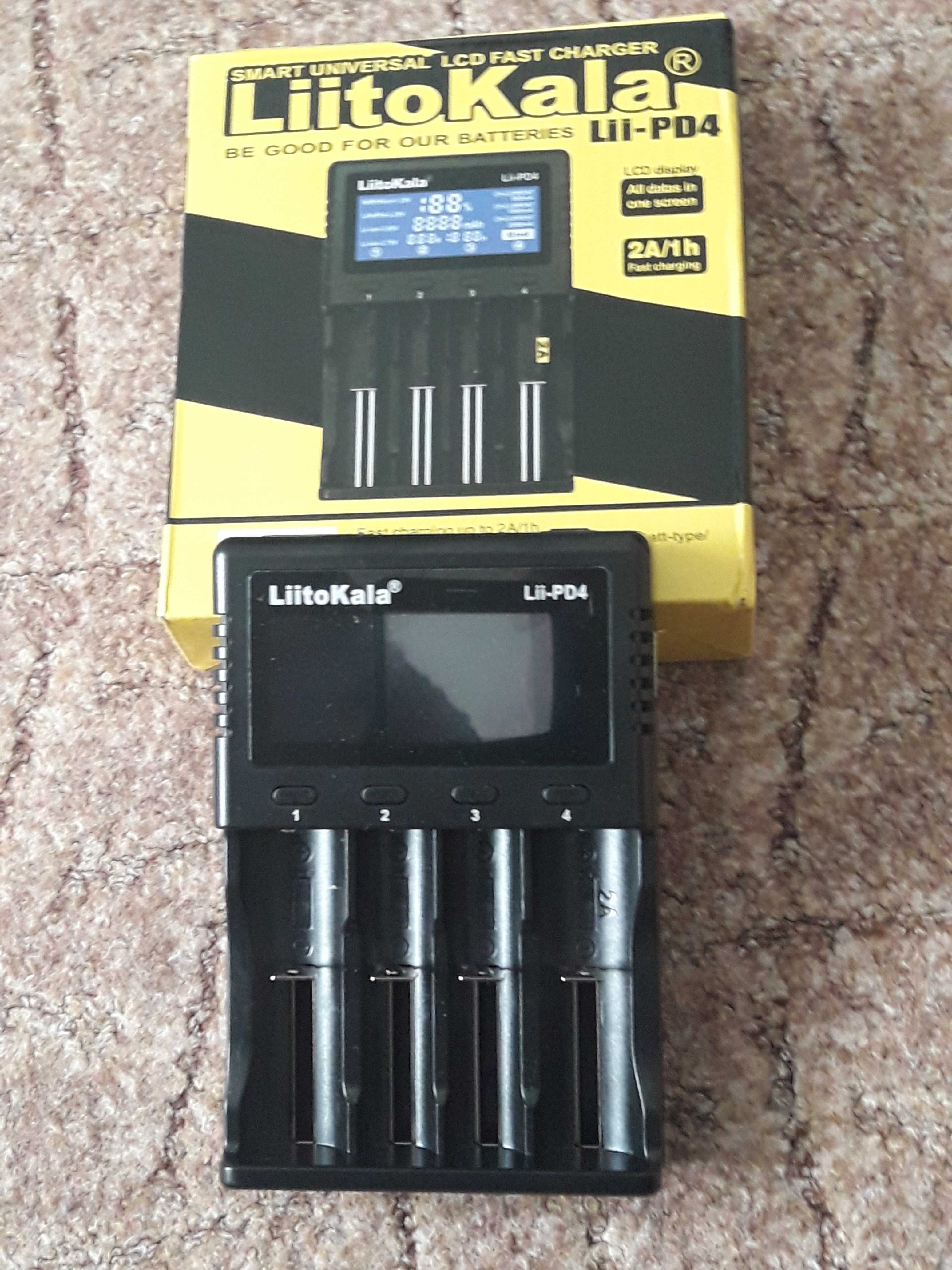 Зарядний пристрій LiitoKala Lii-PD4 для акумуляторів