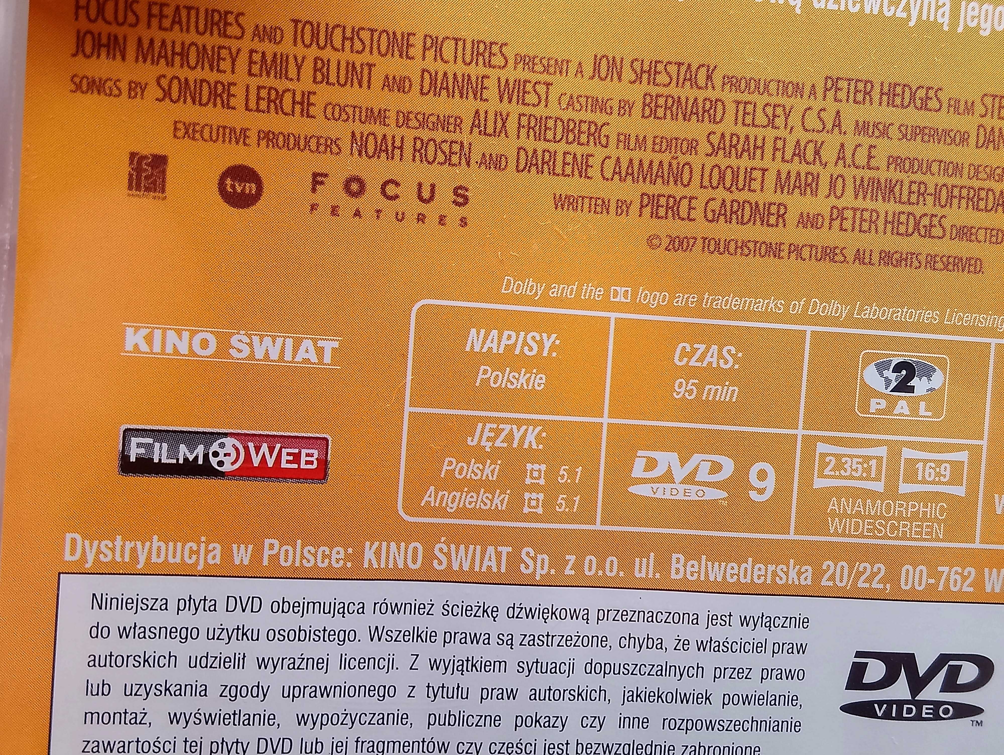 DVD film PL Lektor Ja cię kocham, a ty z nim