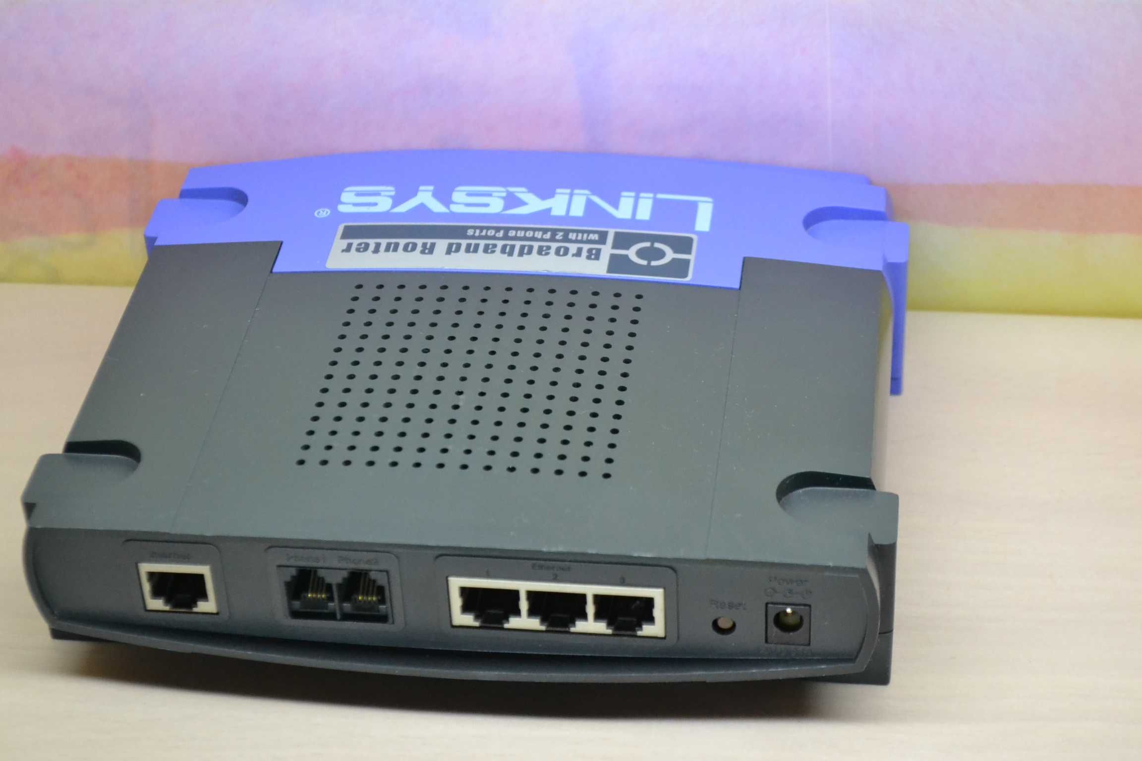 VOIP bramka z routerem LINKSYS RT31-P2 na 2 telefony 3xLAN 2xRJ11