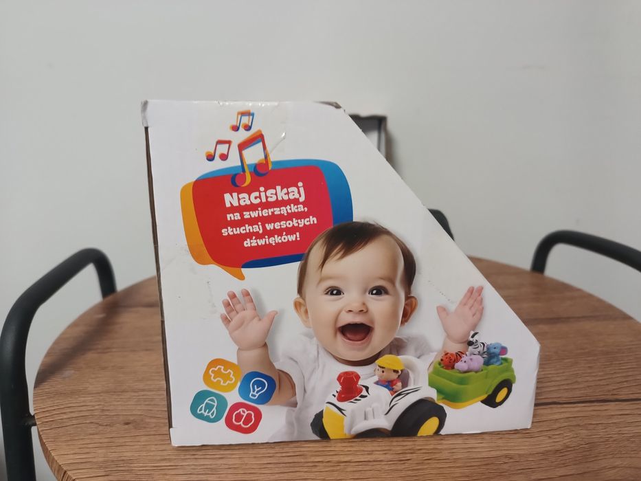 Zabawka interaktywna Traktor Safari Dumel Discovery