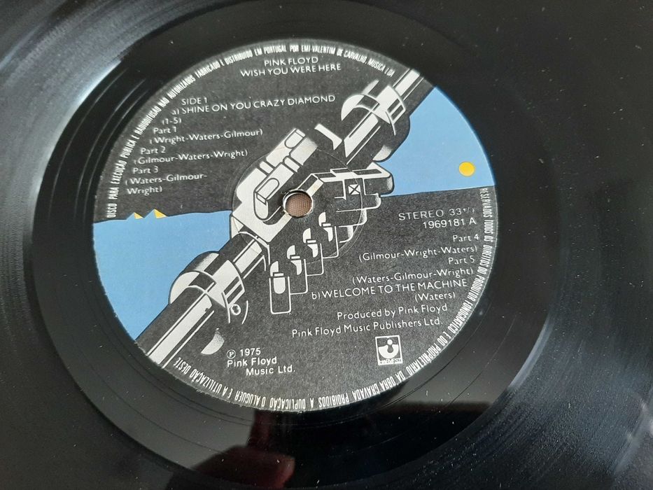 Pink Floyd - Wish You Were Here - Portugal - Vinil LP