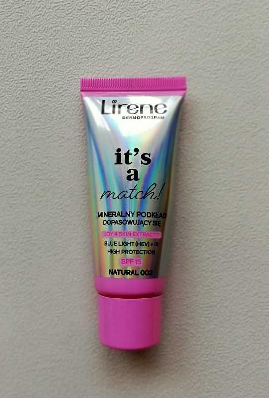 Podkład Lirene 002 Podkład It's a match mineralny SPF wegański