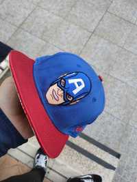 Chapéu snapback Capitão América