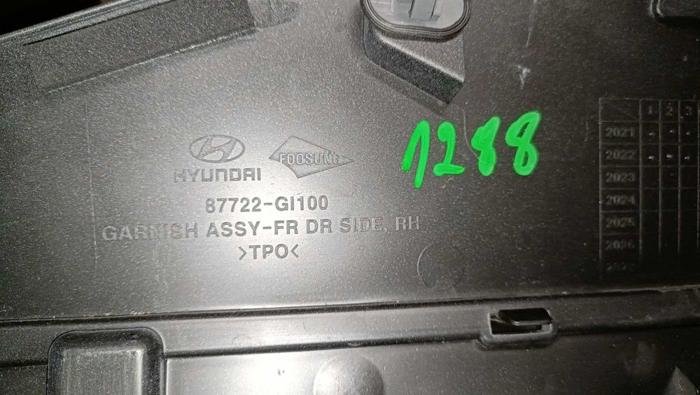 ioniq V 5 Listwa drzwi przód prawa