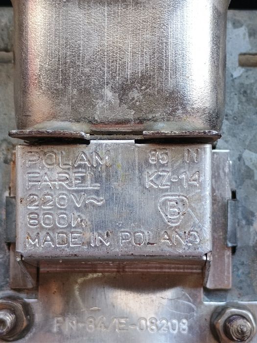 Kuchenka elektryczna do domu, na wyjazd z kablem PRL Polam 85