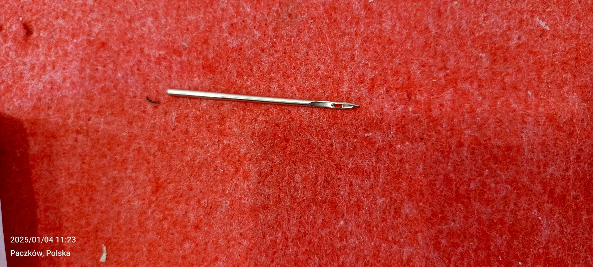 Igły do maszyny przemysłowej długość 6 cm i inne