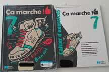 Livro escolar - francês 7º ano - ÇA MARCHE 7