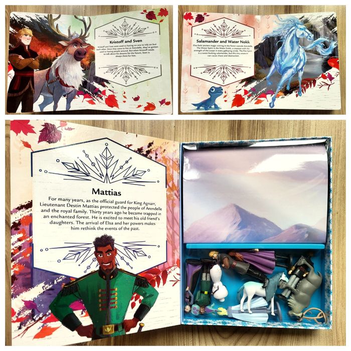 Disney Frozen II My Busy Books książka z figurkami po angielsku