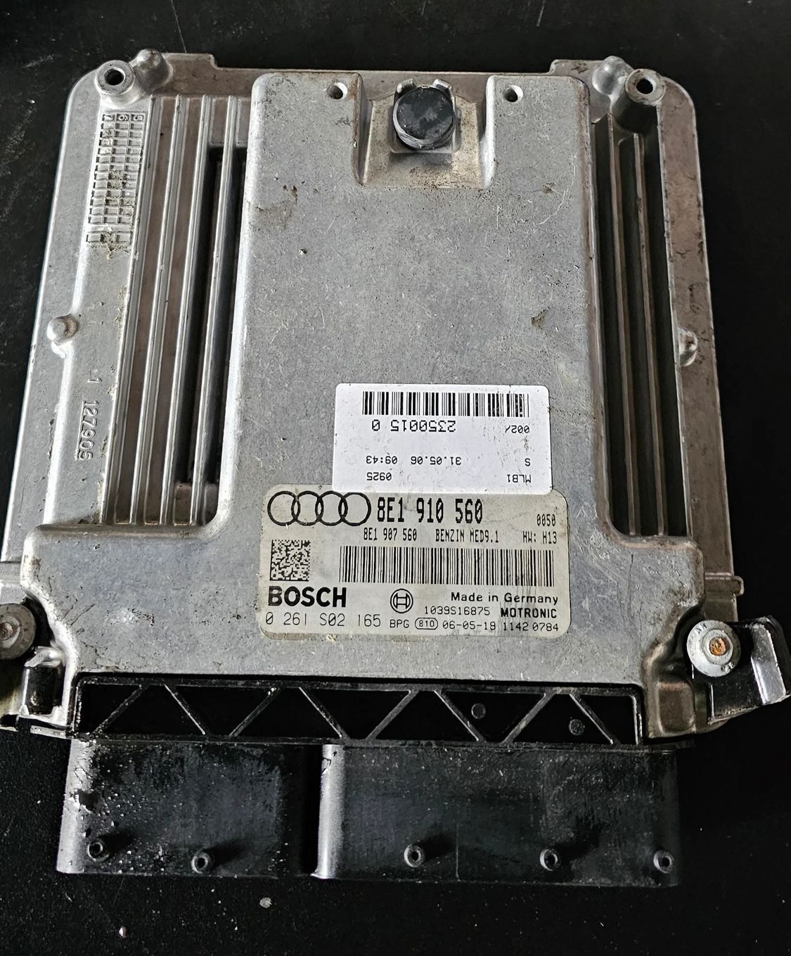 Komputer silnika sterownik Audi Rs4 4.2 8E1910560 0261S02165