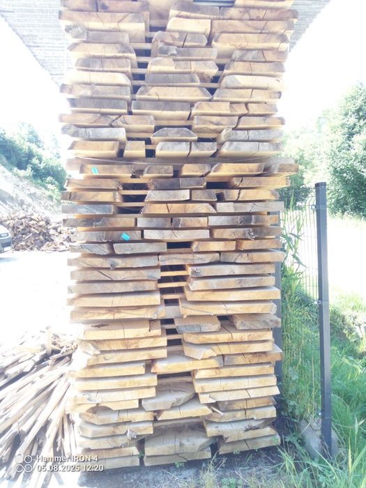 Deski dębowe, tarcica, foszty dębowe Dąb