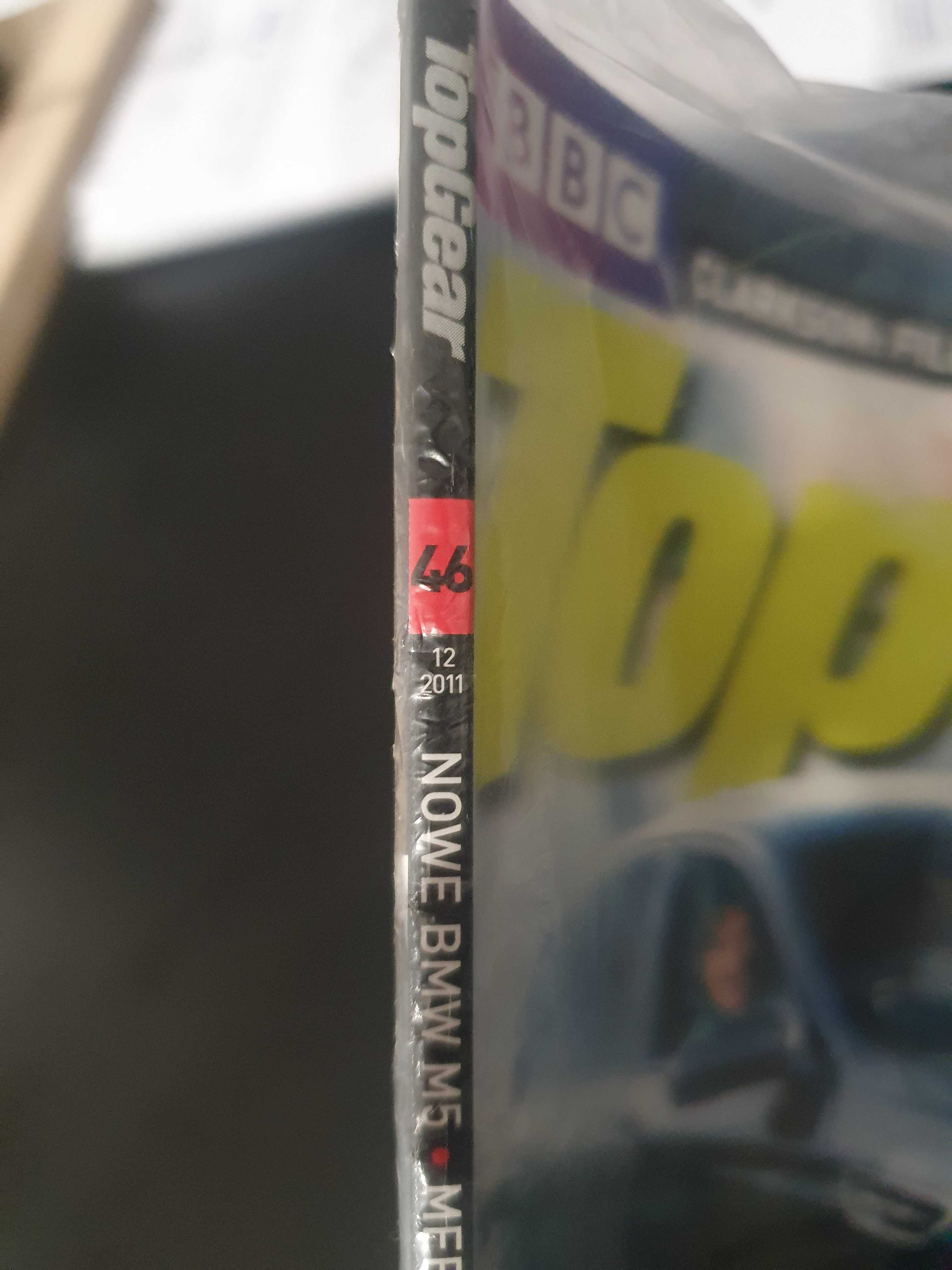 Gazeta czasopismo miesięcznik Top Gear numer 46 grudzień 2011 nowa w f