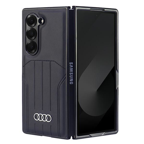 Audi Synthetic Leather MagSafe Z Fold6F956 czarny/black hardcase AU-