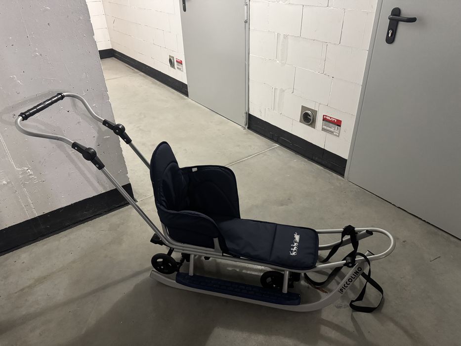 Srebrne sanki Piccolino