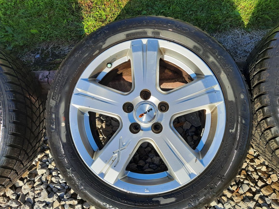 Alufelgi MAK + opony GT RADIAL 205/55 R16 LAGUNA 2
