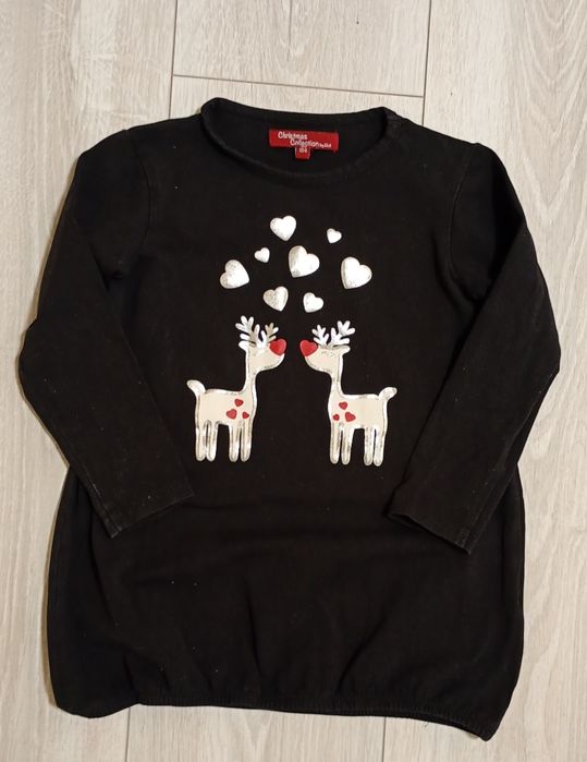 Skill swiateczna bawełniana tunika 98/104