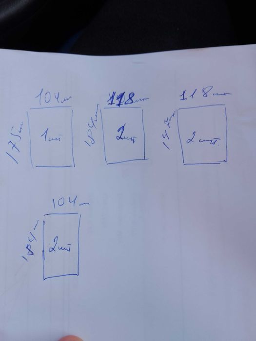 Решітки рішотки ( Грати) на вікна. Розмір на фото.