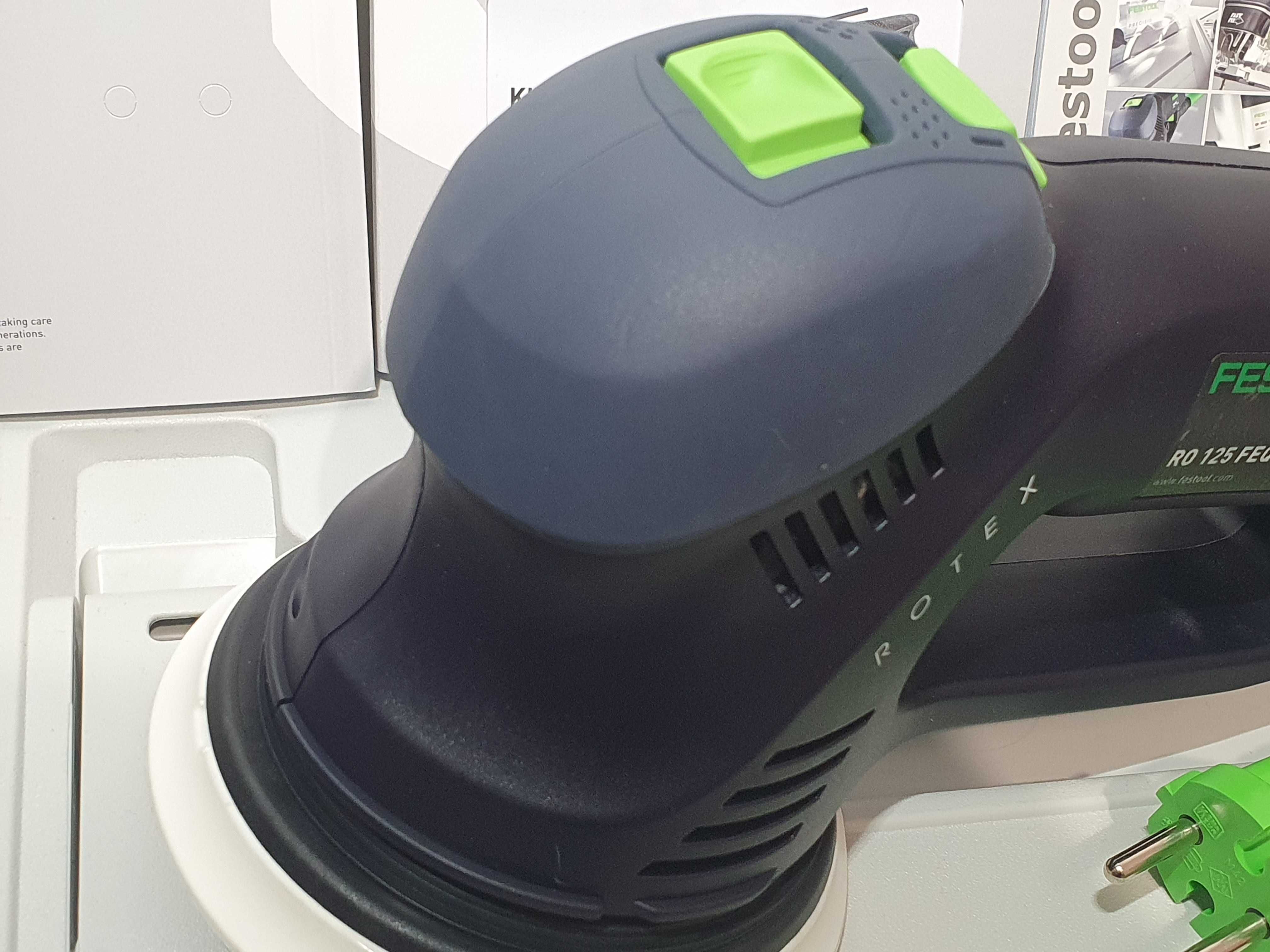 Rotacyjna szlifierka 3w1 Rotex FESTOOL RO 125 FEQ z kablem polerka