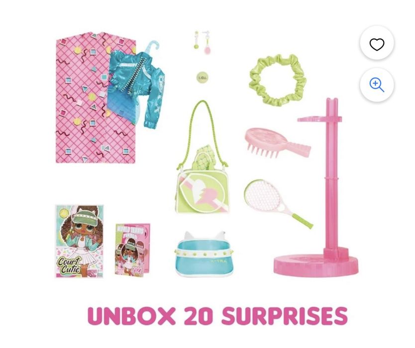 Лялька LOL Surprise OMG Sports Court Cutie ЛОЛ ОМГ Тенісистка