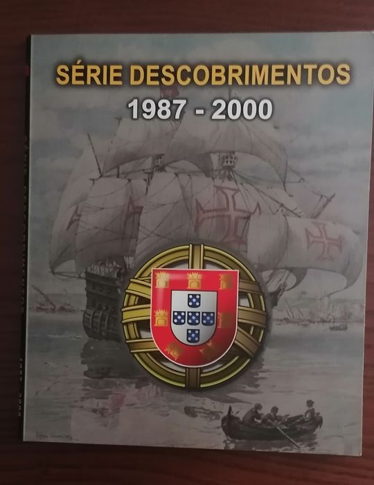 Capa/álbum para moedas de Portugal